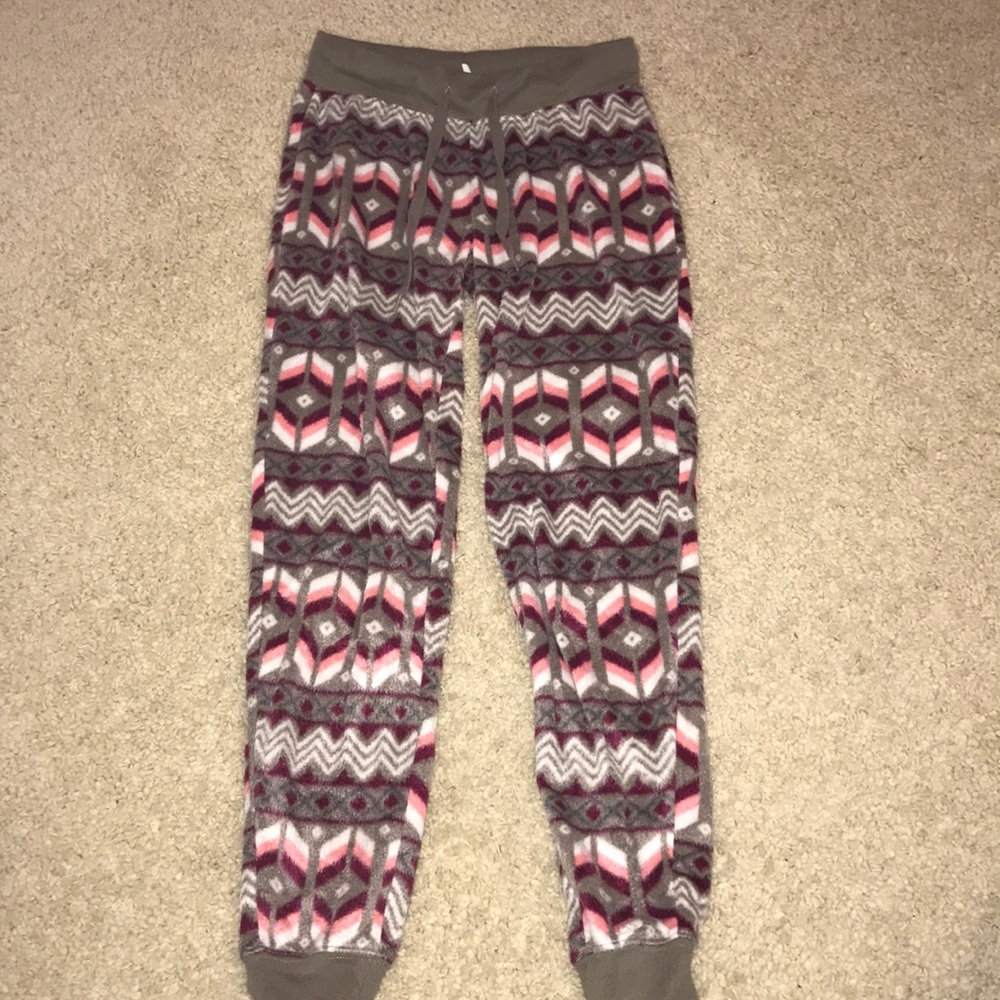 Aeropostale fleece pajama joggers